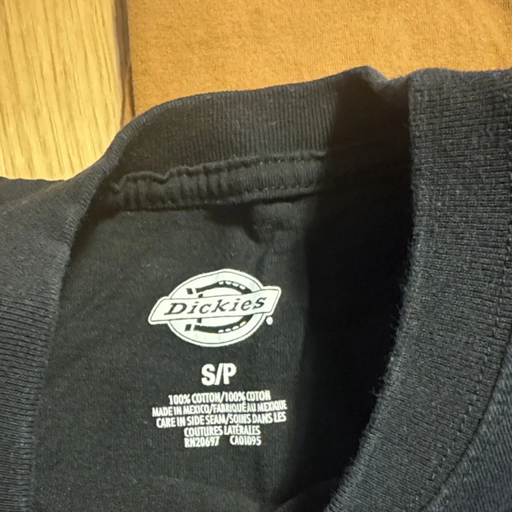 Dickies Casual T-Shirts in Black, Tan, and Blue - Picture 2 of 7
